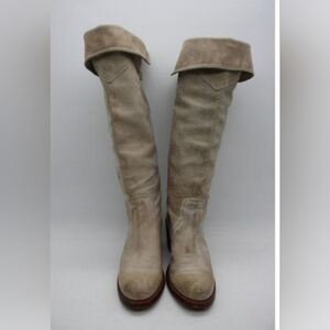 Frye Jane Tall Boots 8B Gray